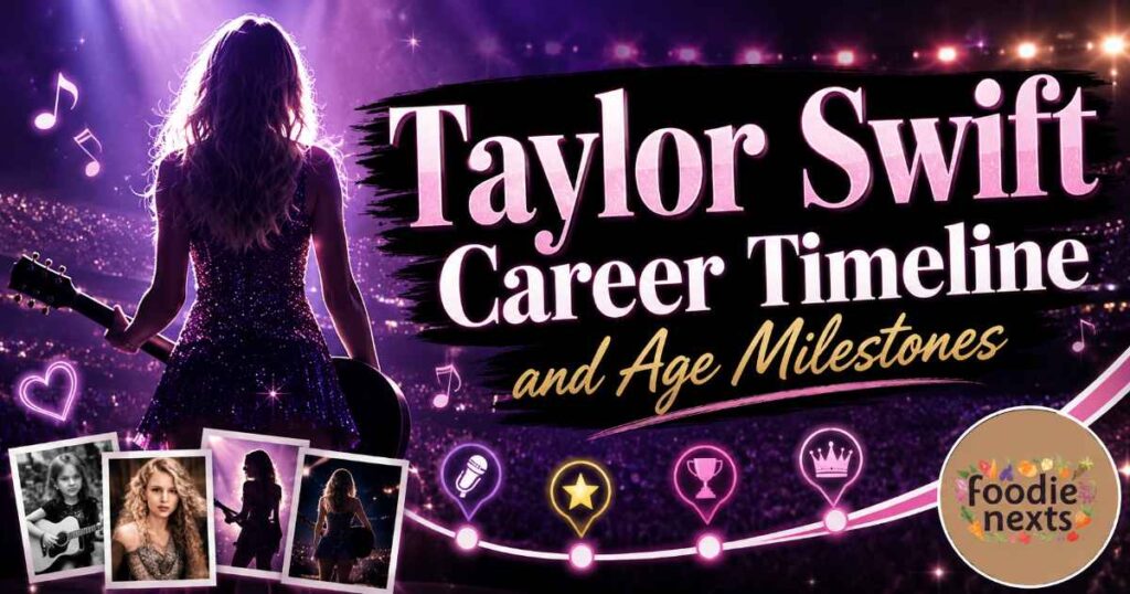 Taylor Swift Career Timeline and Age Milestones