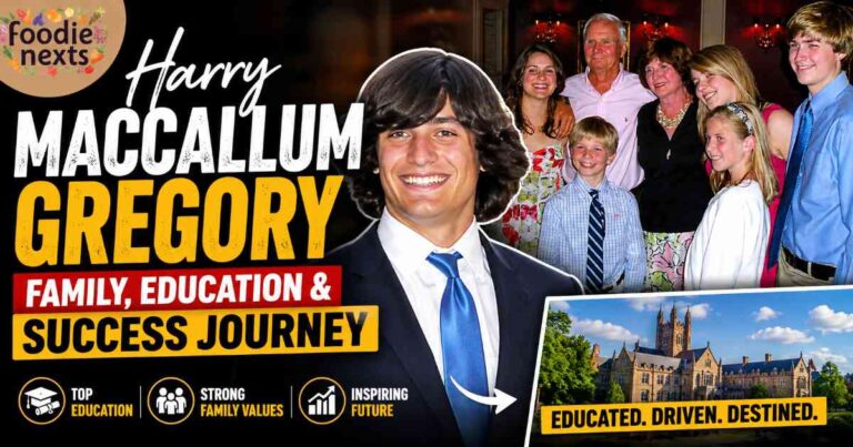 Harry MacCallum Gregory: Family, Education & Success Journey